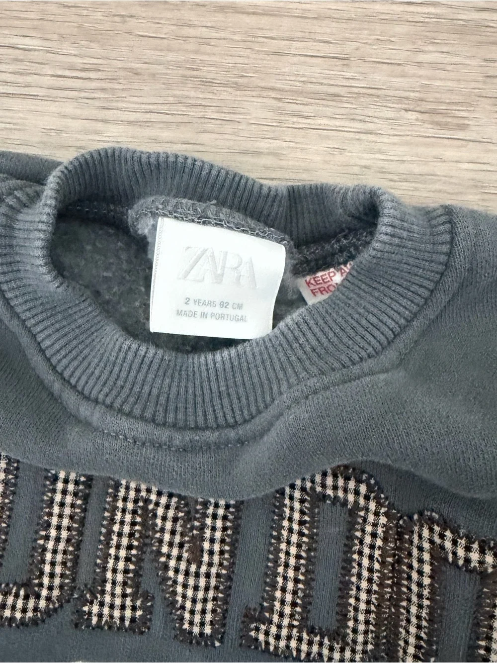 ZARA Toddler Boy London Checkered Pants Set Size 2 years